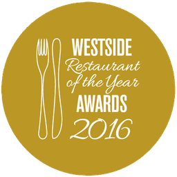 Westside Restaurant of the Year Awards 2016